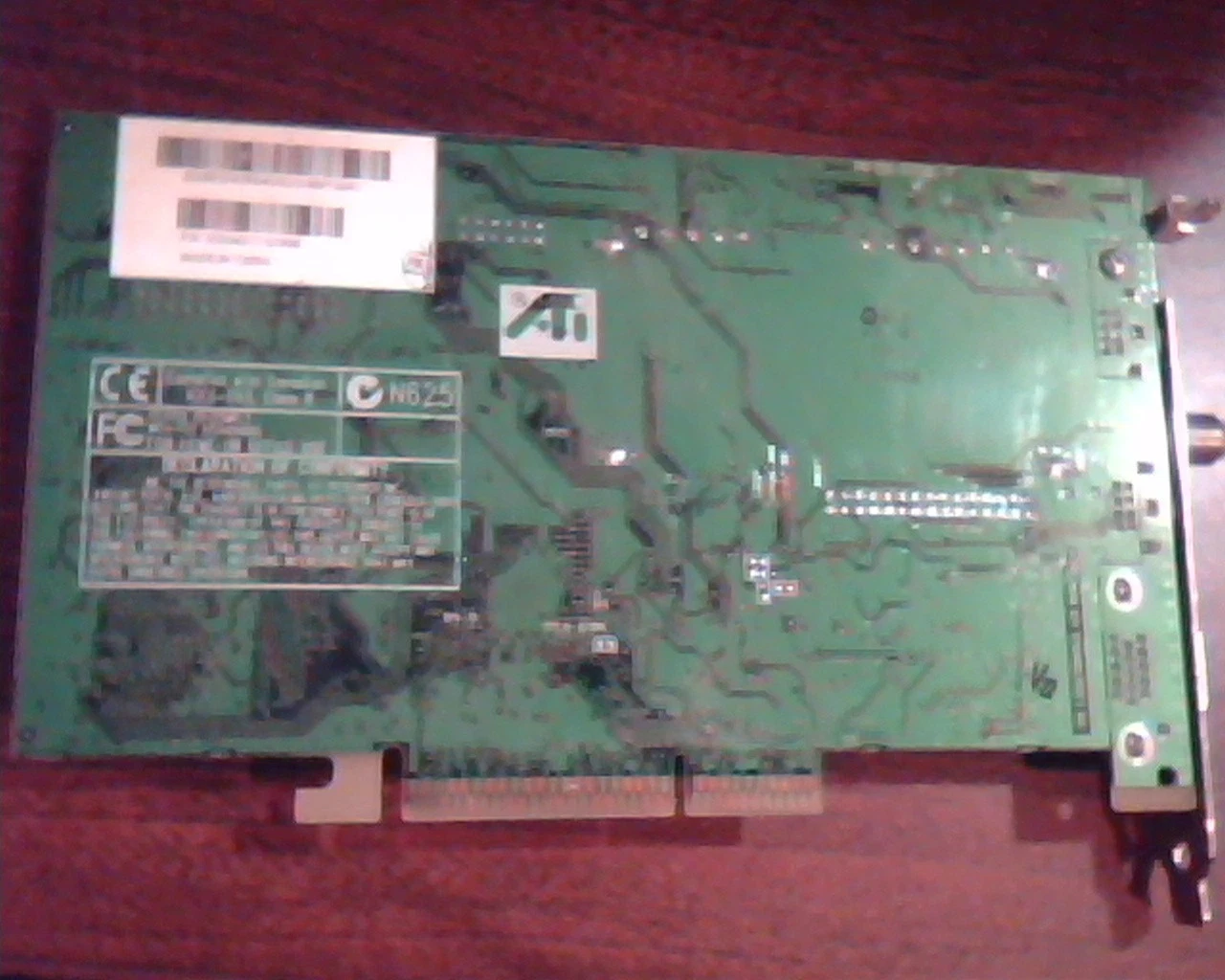 ATI AIW Rage 128 AGP Video Card 109-53400-11 Theater VGA N625 AGP Card - image 4
