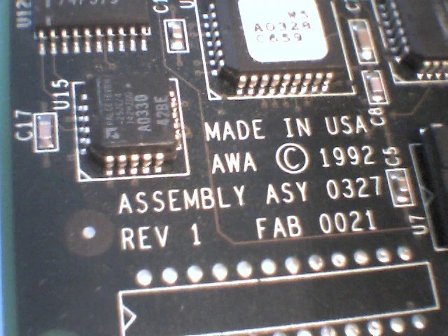 CoMMotion Video VDB ISA Card AWA 0327 Leitch FST-DP - image 4