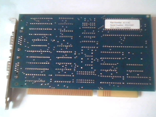 Sealevel COMM+2/EX 3087 RevB ISA Card RS-232 RS-422 dual port IC113C - image 6