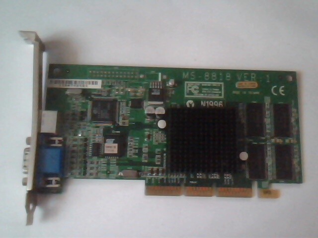 AGP Video Card Micro-Star MS-8818 Ver1 32MB