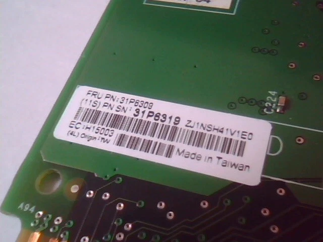 IBM NetXtreme 1000T Gigabit Ethernet PCI-X NIC 31P6309 PCIexpress PCI-X - image 4