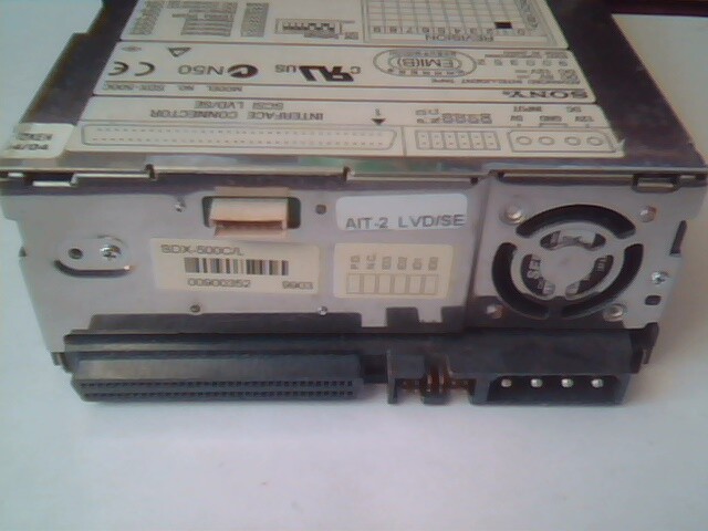 SCSI Tape Drive Sony SDX-500C rvA1 AIT2 Internal Loader - image 3