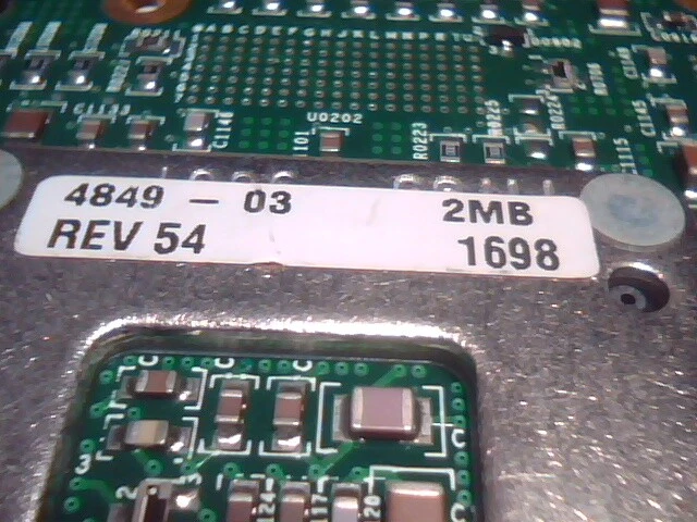 Sun UltraSparc II 300MHz CPU 2MB cache 501-4849 -03 Rev54 - image 3