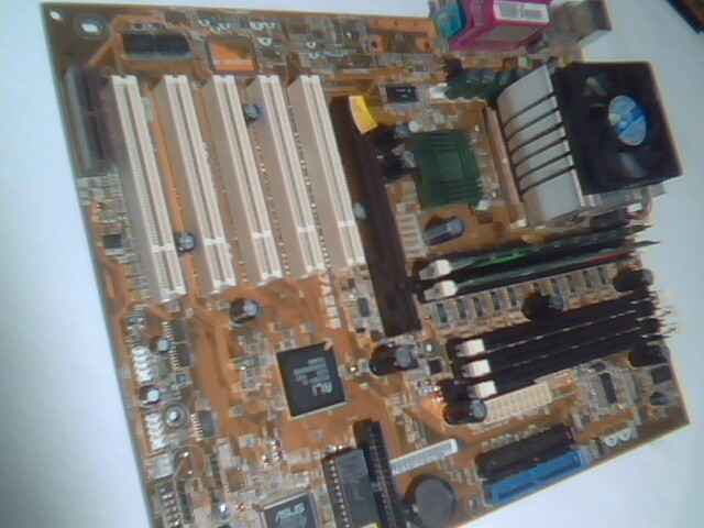 Motherboard Athlon ASUS A7A266 Rev:1.10 XP 1600+ - image 2