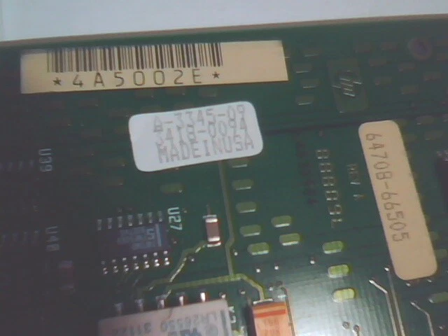 HP 64708A 64708-66505 VME Card A-3345-09 68030 analyzer - image 3