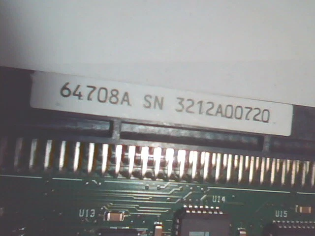 HP 64708A 64708-66505 VME Card A-3345-09 68030 analyzer - image 4