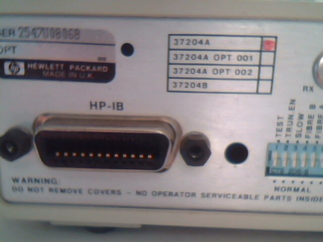 HP 37204 37204A HP-IB Extender - image 5