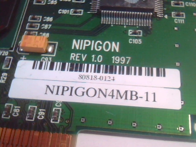 Seanix AGP Video Card Nipigon Canada Nvidia RIVA128 4MB - image 2