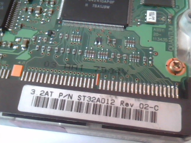 Hard Drive IDE Disk Quantum Fireball ST ST32A012 02-C 3.2AT 3.2 AT - image 3