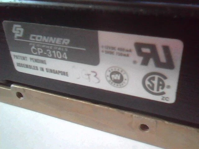 Hard Drive IDE Disk Conner Peripherals CP-3104 C1BGNJ - image 2