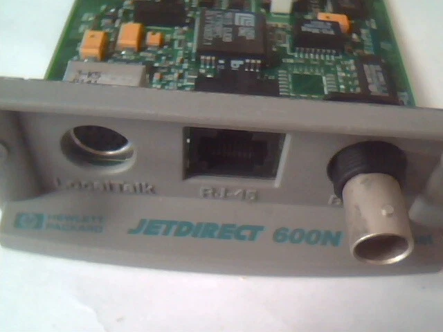 600N Jetdirect J3111A Card Localtalk J3111-60002 BNC - image 4