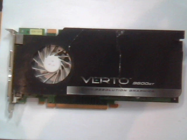 VERTO 9600GT PCI-E Video Card PCIe 512MB DDR3 PNY