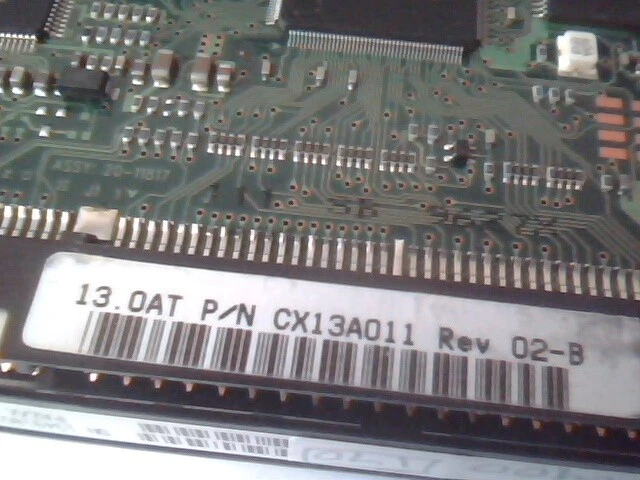 Hard Drive IDE Disk Quantum Fireball CX CX13A011 02-B 13.0AT - image 3