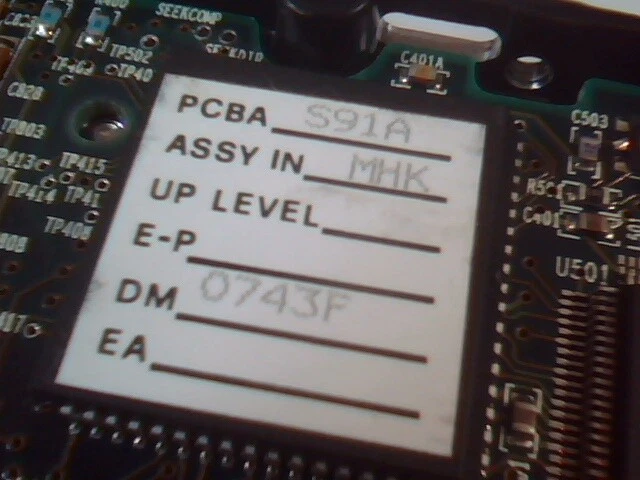 Hard Drive IDE Disk Maxtor 7213AT 30A 91A B113DX1S - image 4