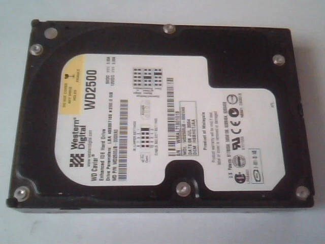 Hard Drive IDE Western Digital Caviar WD2500JB-00GVA0 WD2500 250GB 488397166