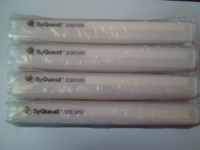 SyQuest ezflyer 230MB Removable Cartridge Mac Formatted - image 2