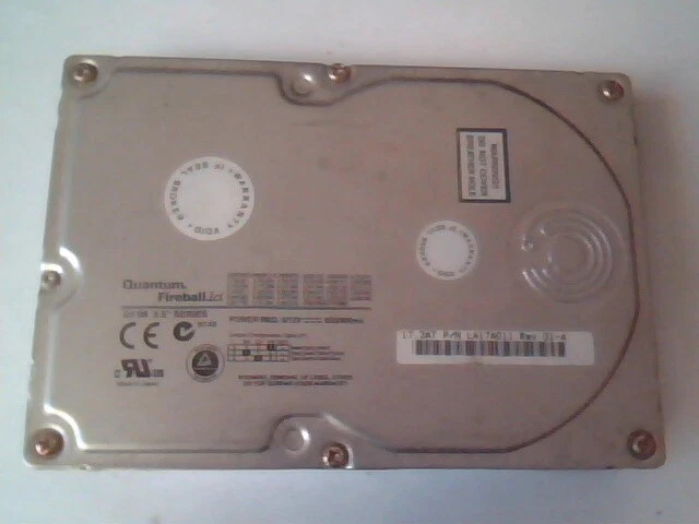 Hard Drive IDE Disk Qunatum Fireball lct LA17A011 01-A 17.3AT