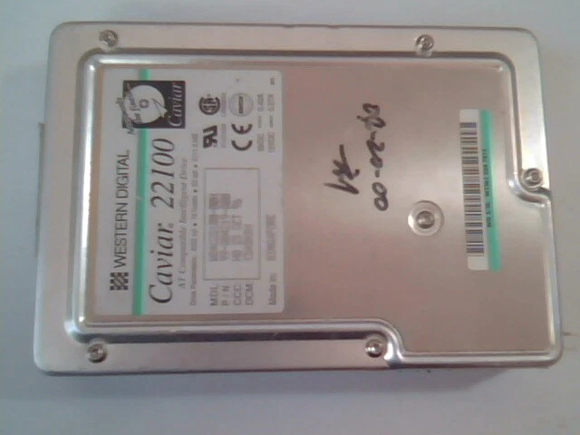 Hard Disk Drive IDE Western Digital Caviar WDAC22100-00H 99-004219-000