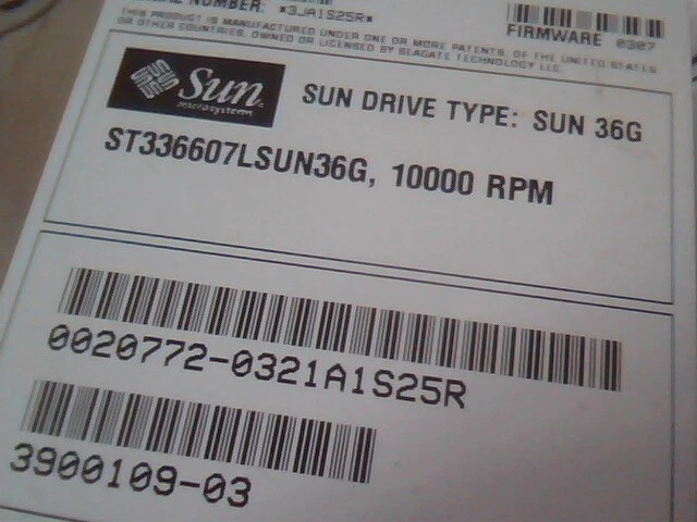 Hard Drive SCSI Seagate ST336607LC Sun 540-5936-01 36GB - image 3