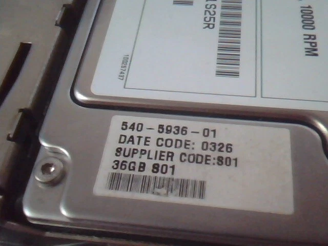 Hard Drive SCSI Seagate ST336607LC Sun 540-5936-01 36GB - image 4