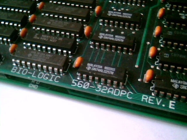 Biologic 560-32CHAA 560-32ADPC Vintage A/D D/A ISA Card Bio-Logic - image 4