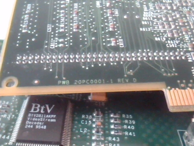 RasterMedia Connectware PCI Video Card 30PC0001 BTV NTSC Tuner Board - image 6