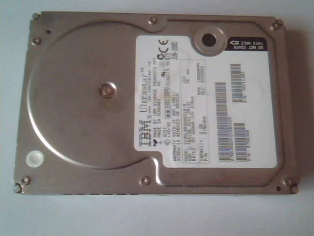Hard Drive SCSI IBM Ultrastar IC35L009VWD210-0 07N6360