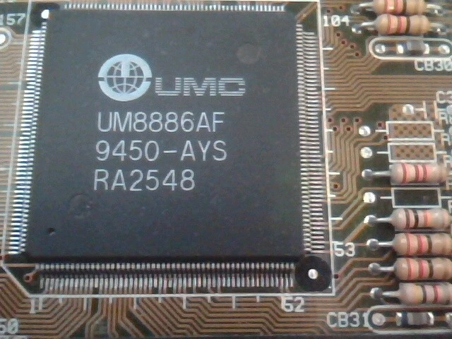Pentium Motherboard Socket5 Biostar MB-8500UUR-A UMC - image 4