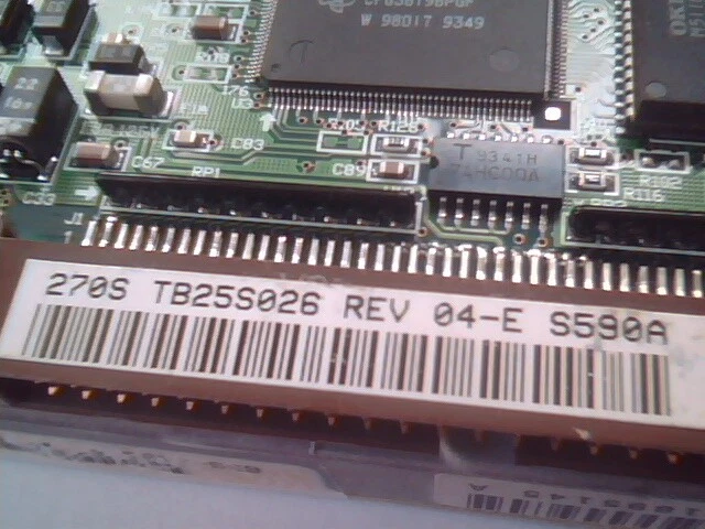 Hard Drive SCSI Disk Apple Quantum ProDrive LPS TB25S026 04-E S590A 250MB 50-pin - image 2