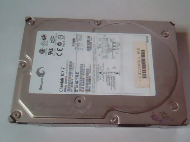 Hard Drive SCSI Disk Seagate Cheetah ST3146707LC 10K.7