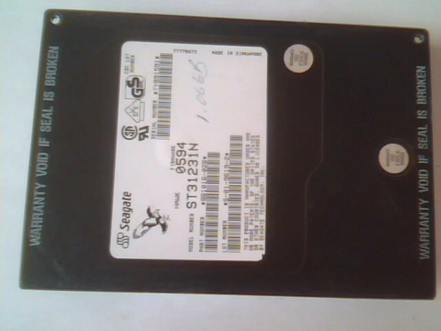 Hard Disk Drive SCSI Seagate Hawk ST31231N 9B1016-028 S-01-9619-2