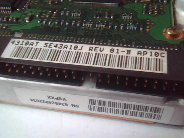 Hard Drive IDE Disk Quantum Fireball SE SE43A10J 4310AT 01-B API0C - image 2