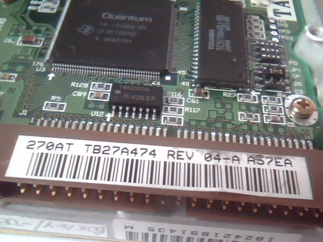 Hard Drive IDE Disk Quantum ProDrive LPS TB27A474 270AT 04-A A57EA - image 4