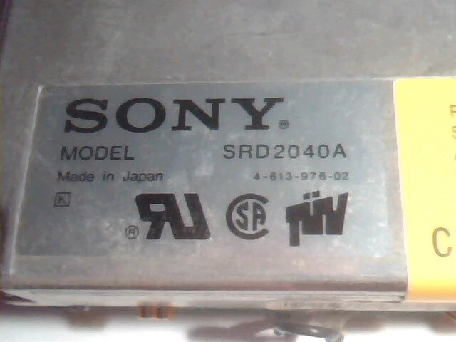 Hard Drive SCSI Disk Sony SRD2040A 1054285 Apple 40 - image 2