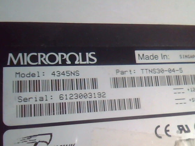 Hard Disk Drive SCSI Micropolis Tomahawk 4345NS TTNS30-04-5 - image 2