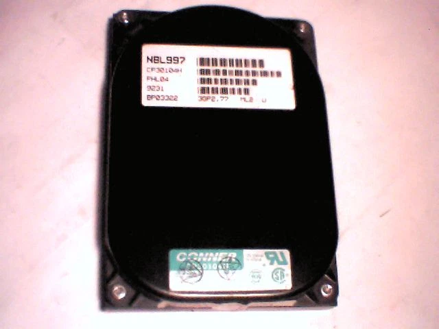 Hard Drive IDE Disk Conner CP30104H PHL04 BP03322 3GP2