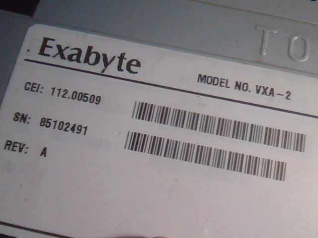 Tape Drive SCSI Exabyte VXA-2 112.00509 RevA LVD/SE - image 3