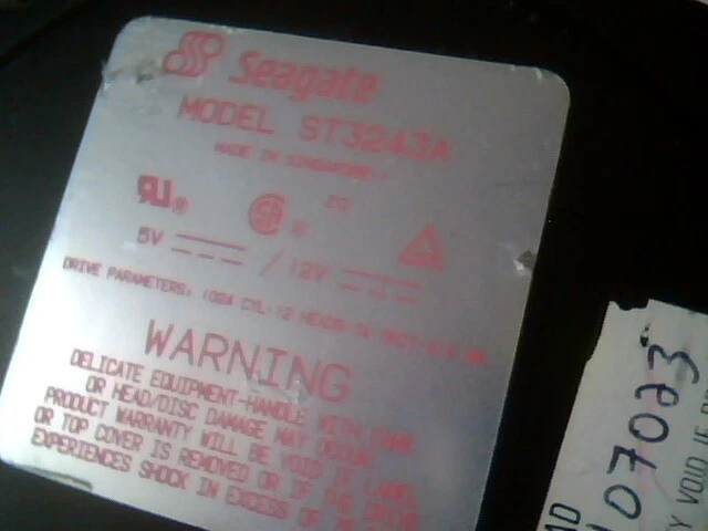 Hard Drive IDE Disk Seagate ST3243A 915003-307 - image 2