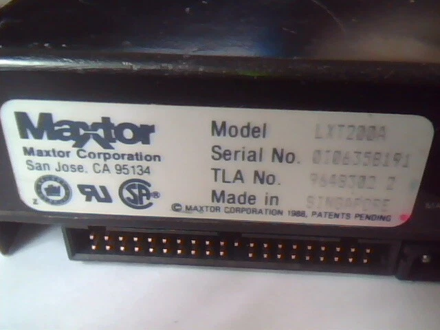 Hard Drive IDE Disk Maxtor LXT200A 9648302 1019499
