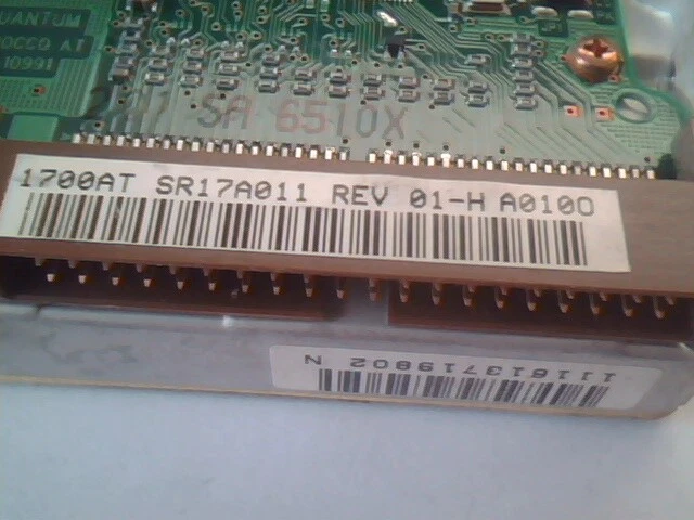 Hard Drive Disk HDD IDE Quantum Sirocco SR17A011 01-H 1700AT A0100 - image 3