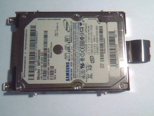 2.5 Hard Disk Drive IDE Samsung MP0402H Spinpoint UC200-16 40GB Rev A