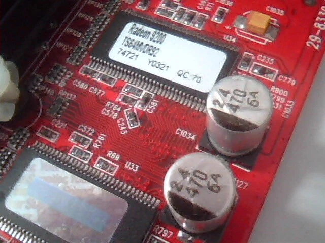ATI Radeon 9200 64M AGP Video Card TS64MVDR92 29-8330 2 - image 2