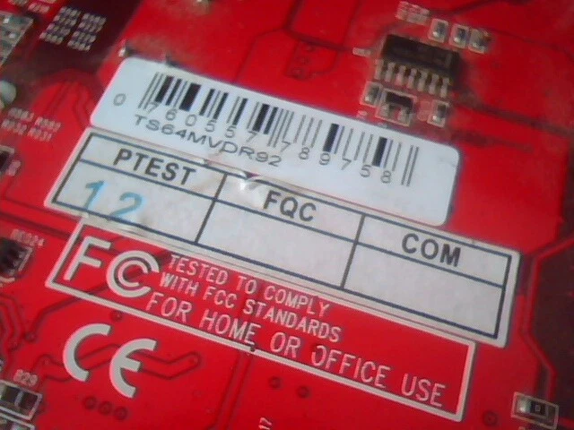 ATI Radeon 9200 64M AGP Video Card TS64MVDR92 29-8330 2 - image 4