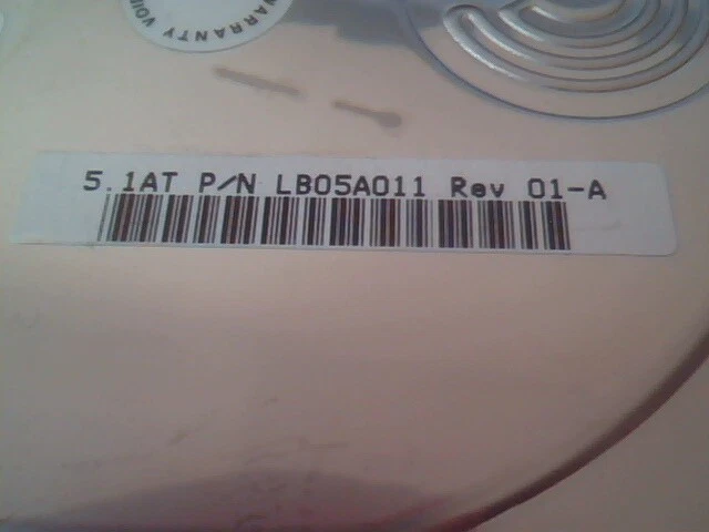 Hard Disk Drive IDE Quantum Fireball lct LB05A011 01-A 5.1AT - image 3