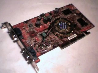 Video Card AGP nVidia 8866 G4MX440-P Dual MS110