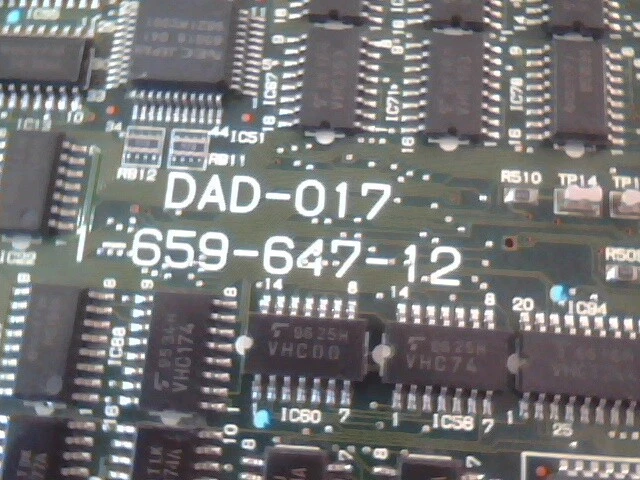 Sony Rollabout - Video Card DAD-017 1-659-647-12 - image 7