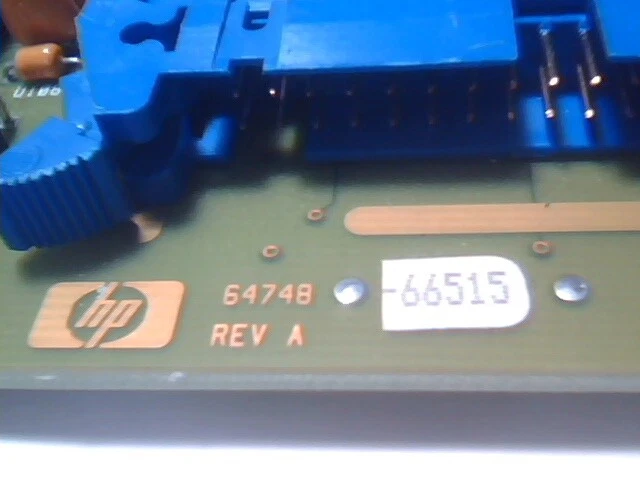 HP Emulator Controller Card 64748C 64748-66515 RevA - image 3