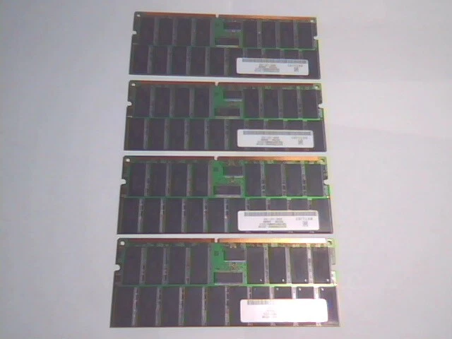 4GB NETLIST DDR ECC MEMORY 4x 1GB NL9127RD64042-D21JN