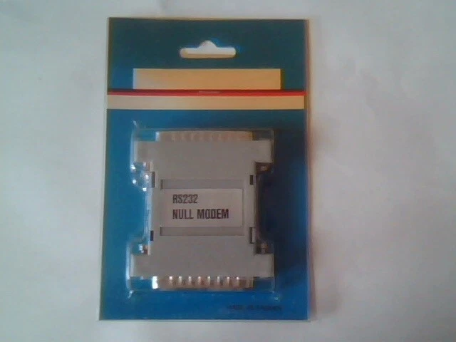 RS232 RS-232 Null Modem 25pin 25-pin Adapter M-M Coupler M/M NEW In The Package