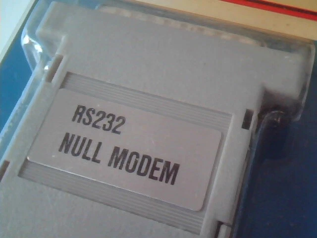 RS232 RS-232 Null Modem 25pin 25-pin Adapter M-M Coupler M/M NEW In The Package - image 2